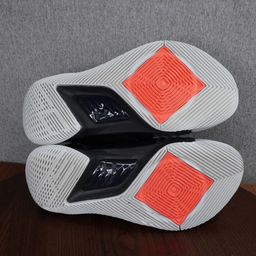 Under Armour Curry 5 Tokyo‎ Night Shoes Men's Size 8 Black Multicolor Sneakers